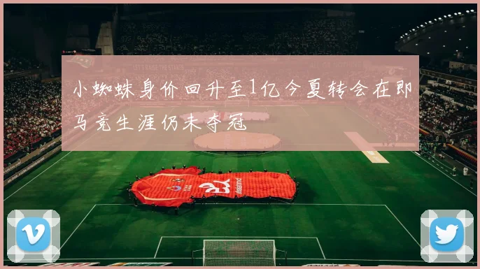 小蜘蛛身价回升至1亿今夏转会在即马竞生涯仍未夺冠